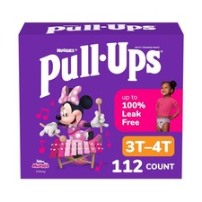 Pull-Ups Girls Potty Training Pants 3T-4T (32-40 lbs) - 112 Count