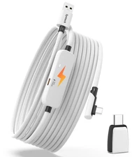 Link Cable with Charging 16FT Compatible with Oculus/Meta Quest 3S/3 Accessor...