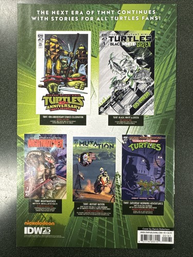 Teenage Mutant Ninja Turtles 1-4 (IDW, 2024) 1:50 Incentive Bundle Robertson NM - Picture 5 of 24