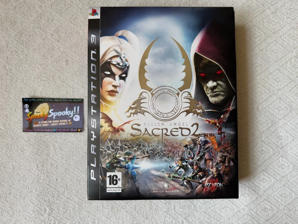 Sacred 2 Fallen Angel Collector's Limited Edition PS3 - UK PAL VGC CIB - Tracked - Image 2 of 4