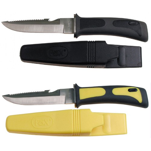 Fox diving knife with leg holster rescue knife hunting knife angler knife diver - Picture 1 of 4