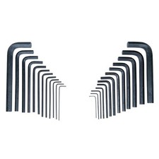  BlueSpot Tools Metric & Imperial Hexagon Key Pouch Set, 25 Piece B/S15307