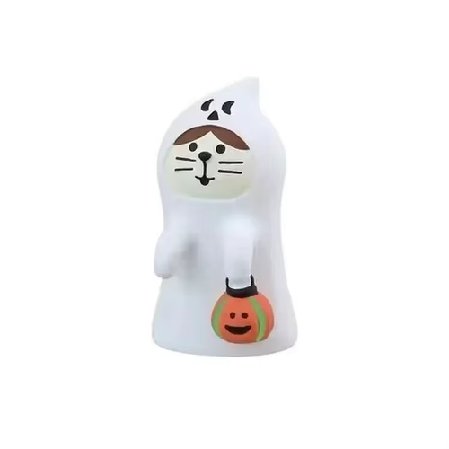 2025 Halloween Pumpkin Japanese Cat Miniature Scene Props Creative Children'S Do - Picture 27 of 38