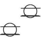  2pcs Weinflasche Display Hängehänge Hängende Wandweinregal Dekorative
