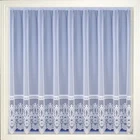 BRAZIL LACE WHITE NET CURTAIN ALL SMALL SIZES DROP (20" - 90") *SOLD BY METRE