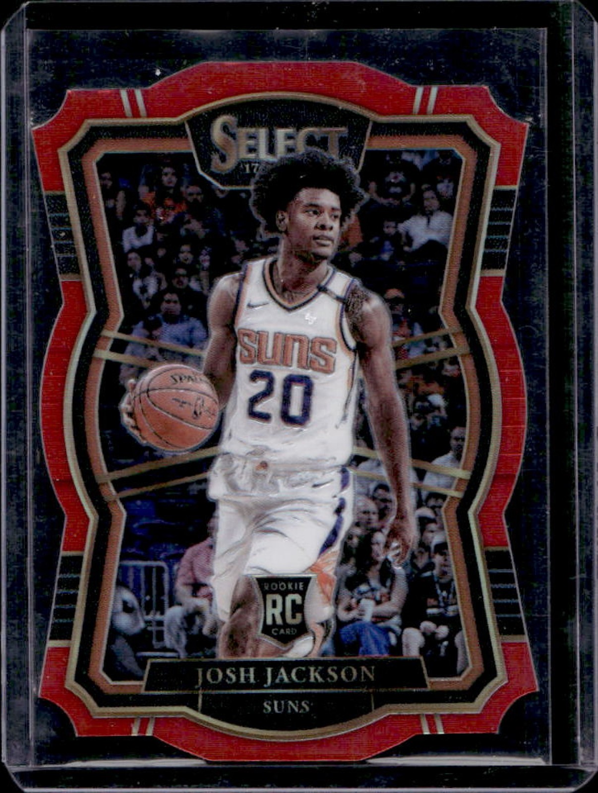 2017-18 Select Josh Jackson RC Red Prizms Die Cut Premier #126/135 Suns