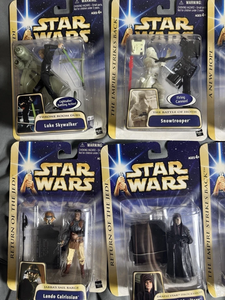 Lote de 12 figuras Hasbro Star Wars 2003 y 2002, Darth Maul Foto 2 de 4