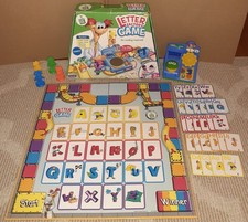 LEAP FROG PHONICS LETTER FACTORY BOARD GAME TESTED COMPLETE READ DESCRIPTION