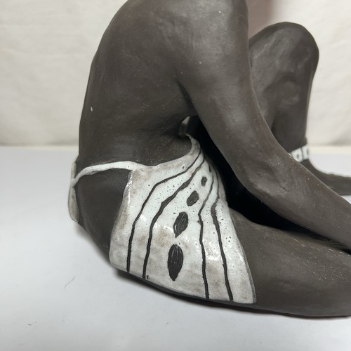 Vintage Michael Anderson & Sons Figurine African Woman 1950's Danish Ceramic Old - Picture 14 of 24