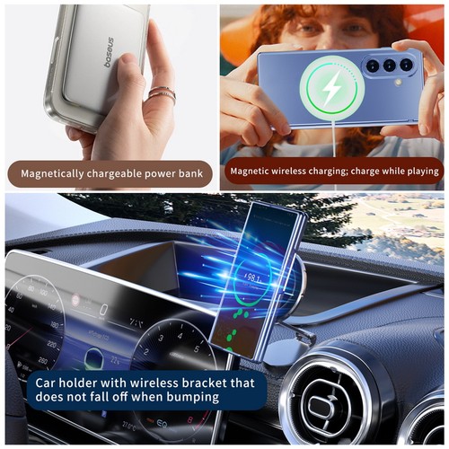 For Samsung Galaxy Z Fold7 Fold6 5 Shockproof Magnetic Magsafe Hinge Case Cover - Picture 5 of 17