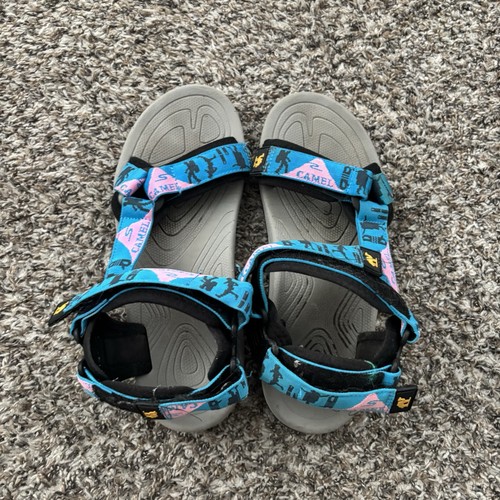 Vintage Camel Crown Sandalen verstellbarer Riemen Wandersandalen Promo Gr. 10 Herren - Bild 5 von 7