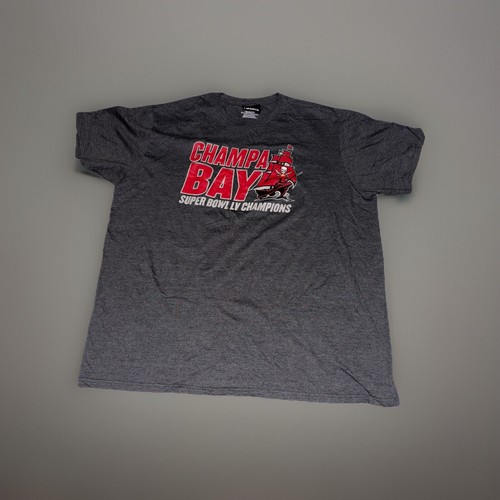Fanatics T-SHIRT Champa Bay Buccaneers Super Bowl LV Champions Gr. 2XL grau