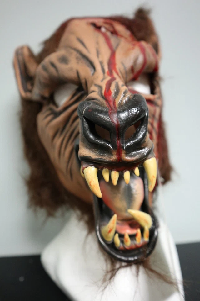 Be Something Studios Classic - Zagone Studios "Chews Your Partner" Handmade Mask - Image 2 of 4