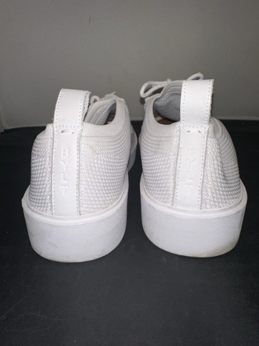 Scarpe BYLT uomo Lido maglia sneakers bianche uomo taglia 11 casual classiche - Foto 6 di 19