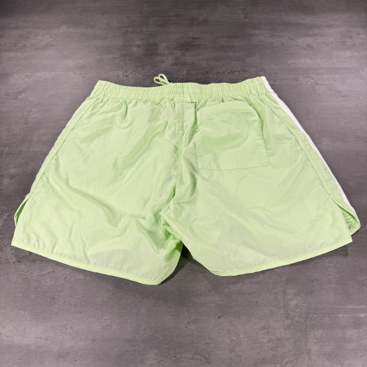 【ADIDAS】Sprinter Short Pants - White:Green / KA0484 adidas Men Adicolor Classics Sprinter Shorts Semi Green