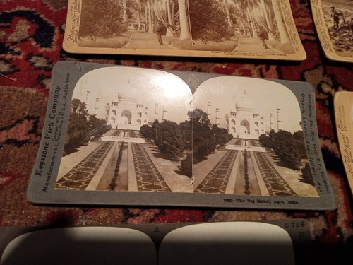 Lote Tarjetas Stereoview India Nueva Zelanda Filipinas Atenas Grecia Mónaco - Imagen 8 de 11
