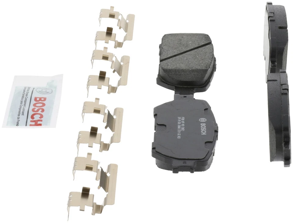 Kit de pastillas de freno y rotor de cerámica Bosch QuietCast para Toyota Camry LE 2002-2006 Foto 4 de 4