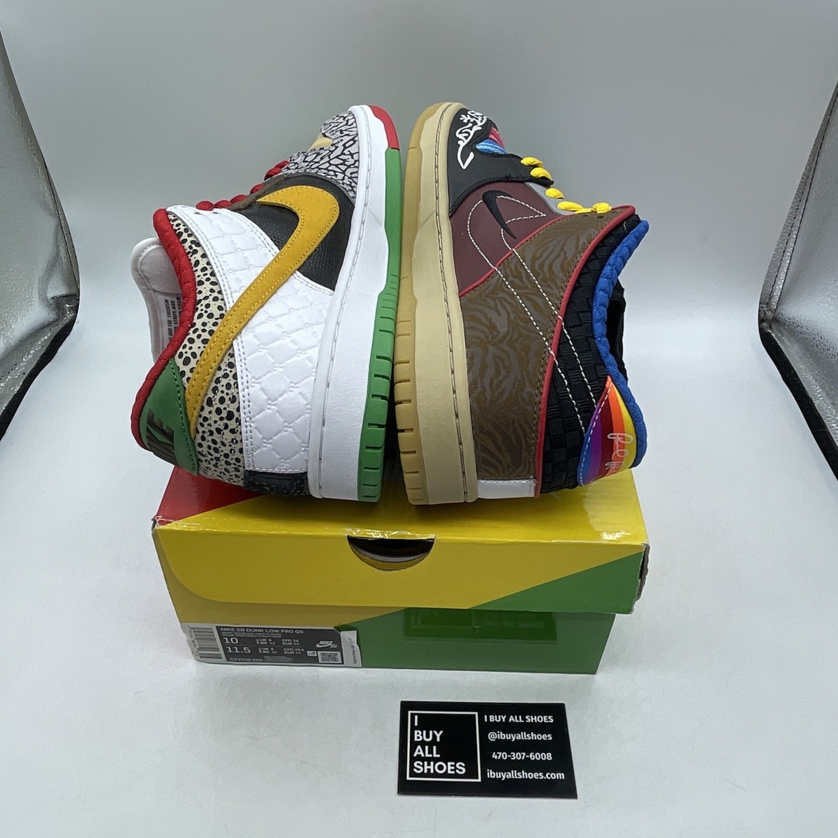 Size 10 - Nike SB Dunk Low What The Paul for sale online | eBay