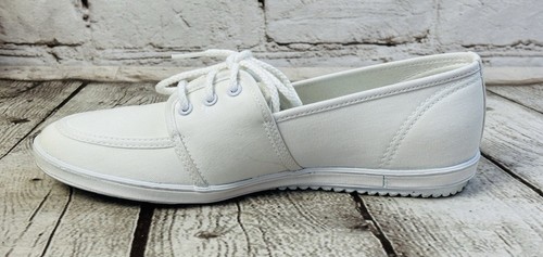 Vintage Keds Grasshoppers Shoes Womens Size 7M Seafarer White Tennis Shoes WOW - Picture 6 of 12