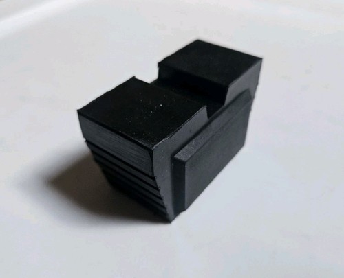 Pie de goma TAMA PARA Power Tower pierna base rectangular (CANTIDAD: 1 * TC) - COMO NUEVO - Imagen 6 de 7