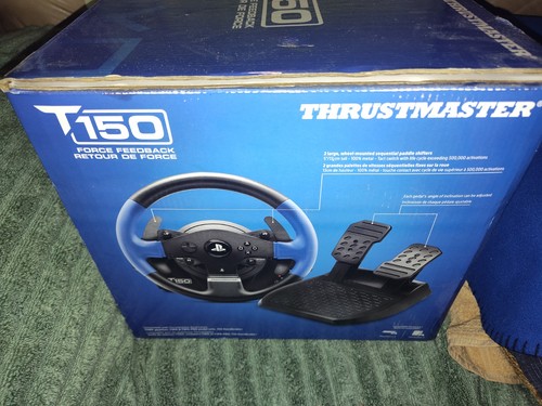 New Thrustmaster T150 Pro Racing Wheel and Pedal Set PlayStation PS4 PS3 PC - Picture 6 of 6