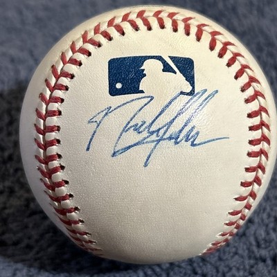 nick johnson signed baseball autograph ball auto QQ | eBay