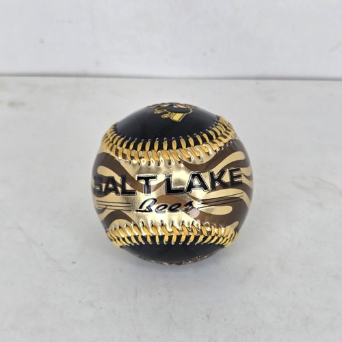 Salt Lake Bees AAA Minor League Embossed Souvenir RAWLINGS Baseball Flames - Picture 2 of 5