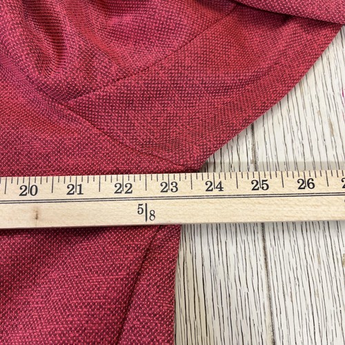 Nike Golf Pullover Mens Large Red Dri-FIT 1/4 Zip Long Sleeve Performance Fleece - Foto 7 di 9