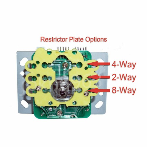 Arcade machine Joystick 4to8 way operation  LED Illuminated Colorful Switchable - Picture 4 of 4
