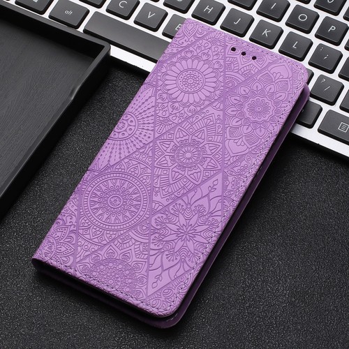 For Oppo A58 Reno 8T A1 Pro Embossed Leather Wallet Case Flip Stand Phone Cover - Picture 9 of 16