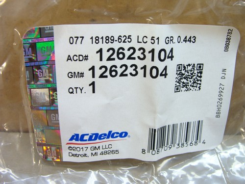 NEW lot of 4 genuine ACDelco GM 12623104 valley pan gasket - Picture 3 of 5