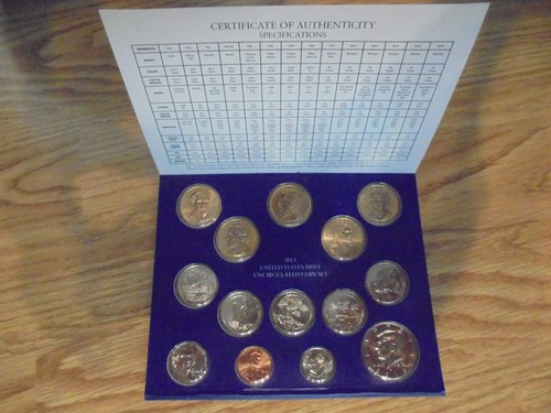 2013 P & D US Mint Set Uncirculated 28 Coins in OGP *Shipping Discounts* - Picture 2 of 9