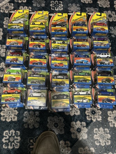 MATCHBOX SUPERFAST 2004 35th Anniversary Lot of 25 New In Box!!! #51-75