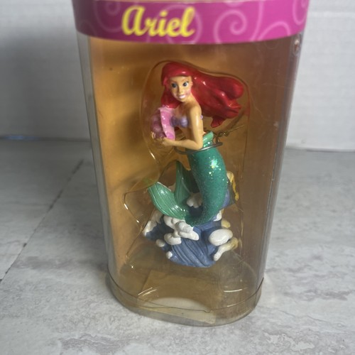 Disney Princess ARIEL Little Mermaid Hand Crafted Figurine 3" NEW Original Pack - Picture 6 of 7