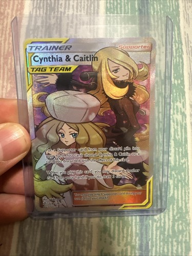 Cynthia & Caitlin (Full Art) 228/236 Sm-Cosmic Eclipse Holo