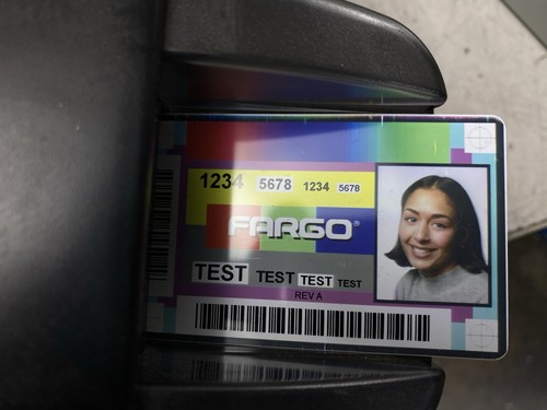 Fargo HID DTC 4000 Photo ID Card Color USB Printer X001800 - 2 TESTED & WORKING - Picture 11 of 14