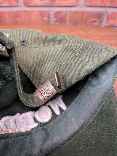 Sombrero bordado Palabra Evangelio fe cristiana hebilla correa verde KC gorra - Imagen 6 de 7