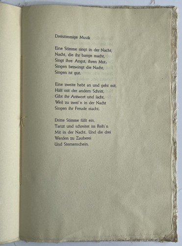 HERMAN HESSE - FUNF GEDICHTE - LIMITED EDITION POETRY BOOK 1934 - RARE GERMAN - Picture 9 of 13