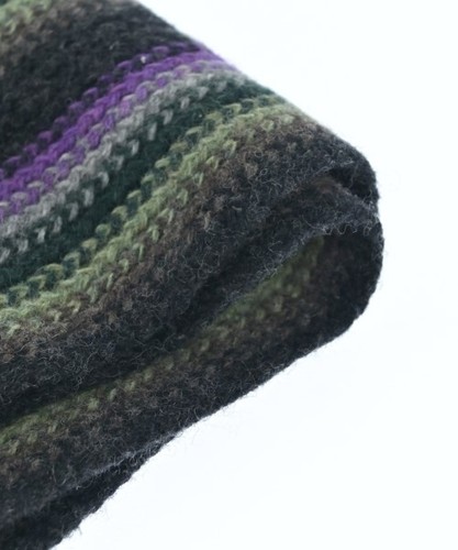 R.NEWBOLD Scarves BlackxGreenxPurple 2200583824163 - Picture 2 of 3