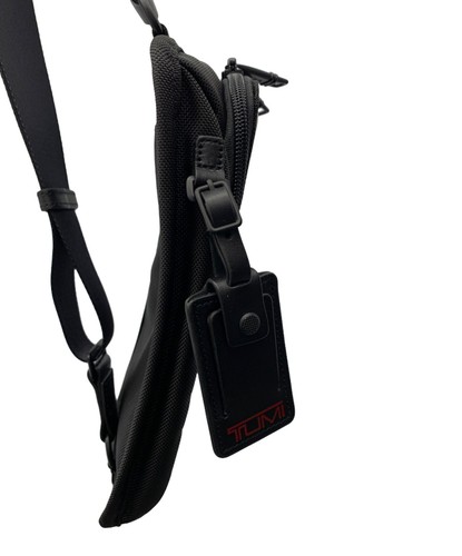 TUMI Bolso Cintura Bandolera Bolso Body Negro 02603585D3 De Japón - Imagen 11 de 24