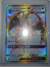 Pokemon Shiny Nagandel GX Full Art Ultra Rare SV63/SV94 - Read Description