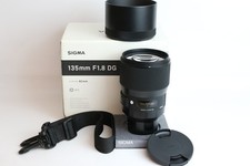 Sigma 135mm F1.8 DG HSM Art for Sony E mount cameras. SRP £1400!