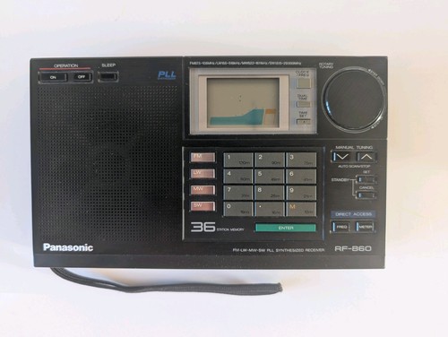 Panasonic RF-B60 FM/LW/MW/SW  PLL Synthesized Receiver | Black |  - FREE POSTAGE - Picture 2 of 8