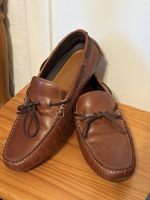 Cole Haan Zero Grand Men's Driving Loafers Casual Shoes Size 11W Brown Wide