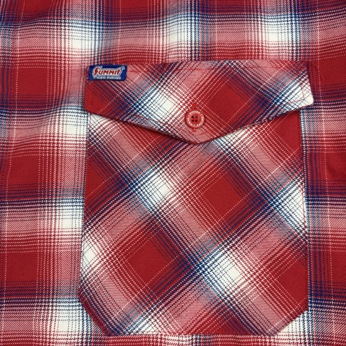 Dixxon Flanellhemd Summit Racing Equip Herren 5XL rot kariert Langarm Knopf - Bild 4 von 14