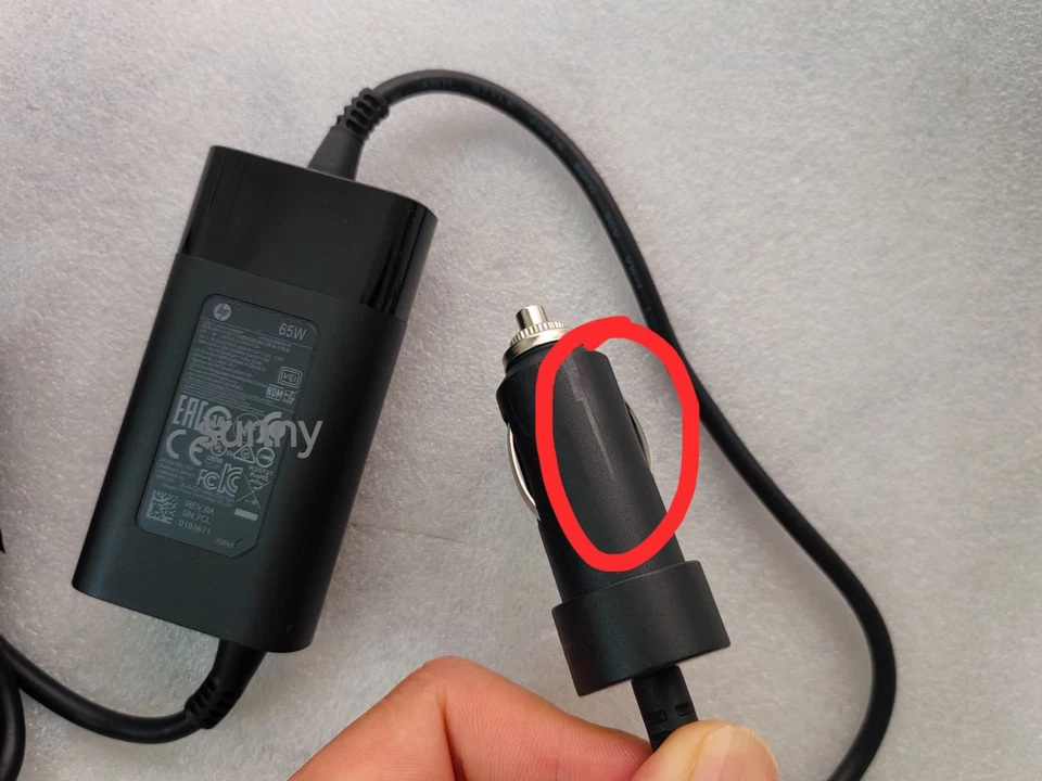 100%Genuine Hp Usb-C Auto Adapter 65W 5Tq76Aa L48881-001 L50507001 For HP Laptop - Image 2 of 4