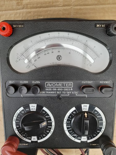 MILITARY Avometer Model 8 MK5 TESTED SHOWN WORKING - Picture 21 of 24