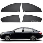 Fit For Honda Accord 13-17 Side Window Black Silver Camp Privacy Sunshade 4pcs