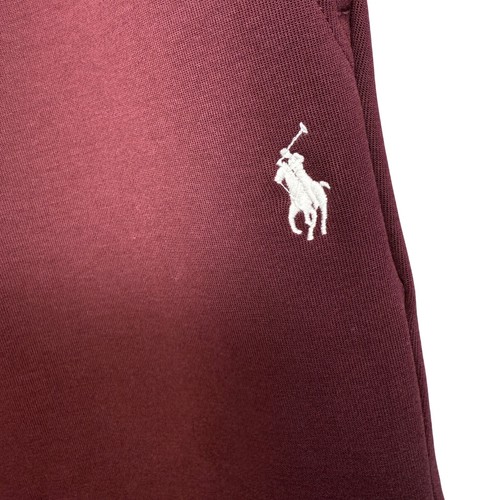 Polo Ralph Lauren Double-Knit Jogger Pant Burgundy Pockets Mens Size XXL - Picture 1 of 8