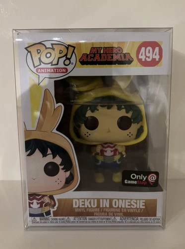 Funko Pop! Vinyl: My Hero Academia Deku in Onesy #494 GameStop Exclusive Vaulted